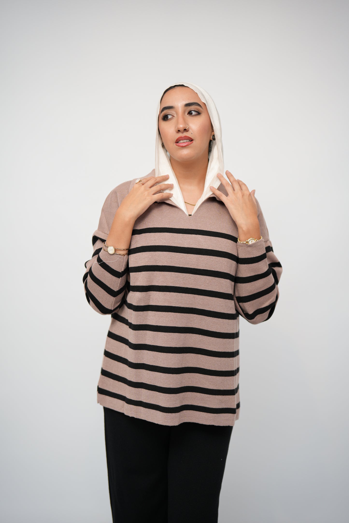 Stripped Knit sweater