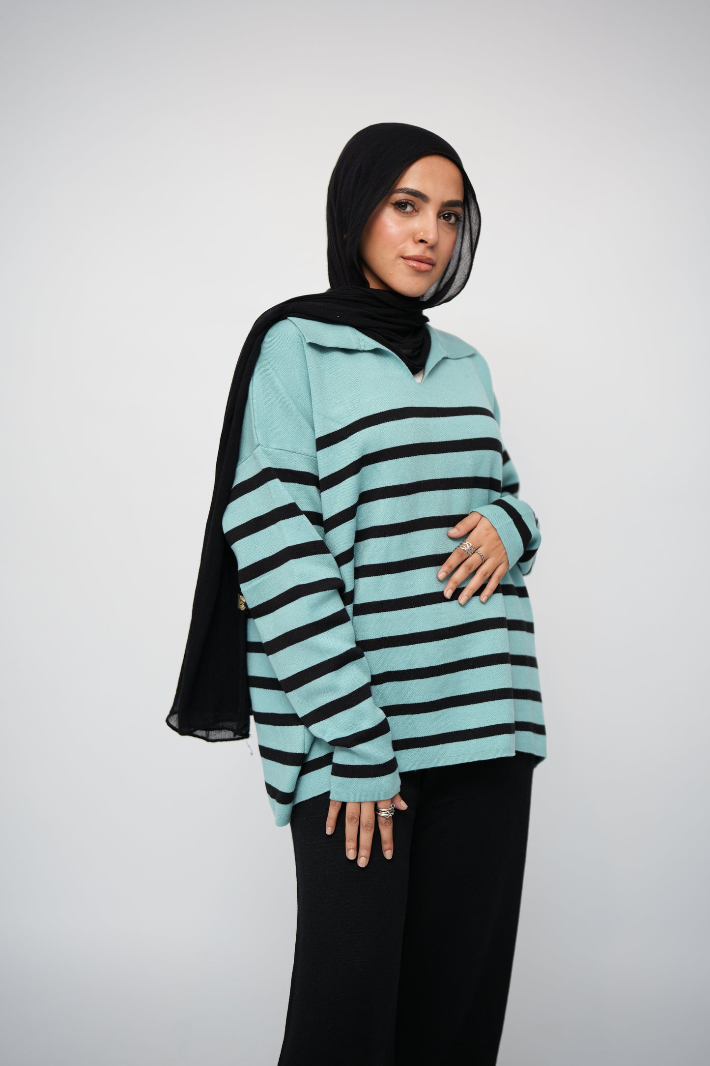 Stripped Knit sweater