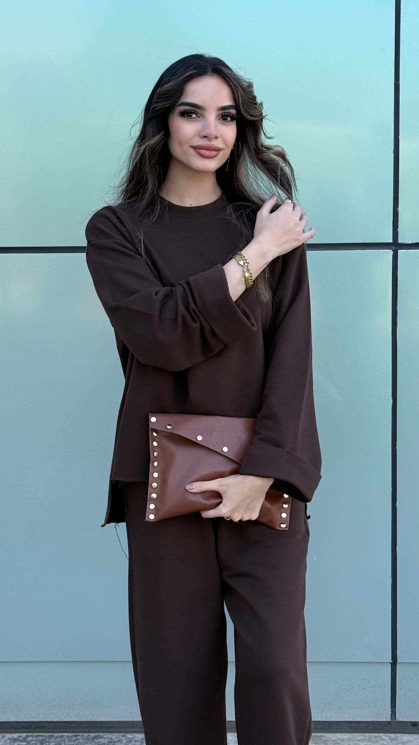 Femme Fit Set - Brown