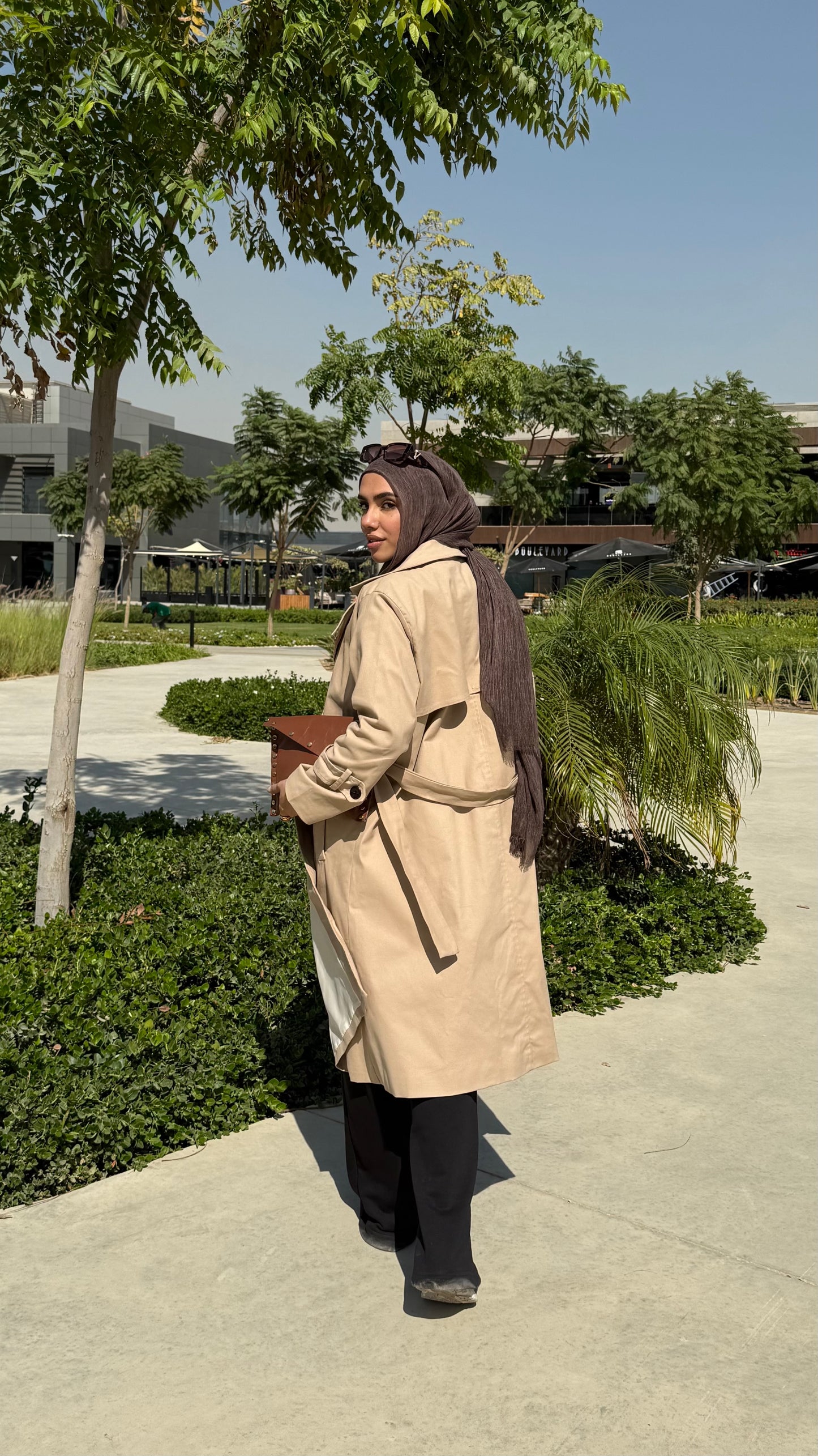 Aurea Trench Coat - royal beige