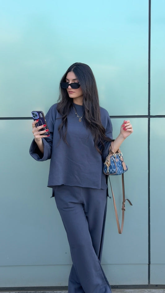 Femme Fit Set - Dark Gray