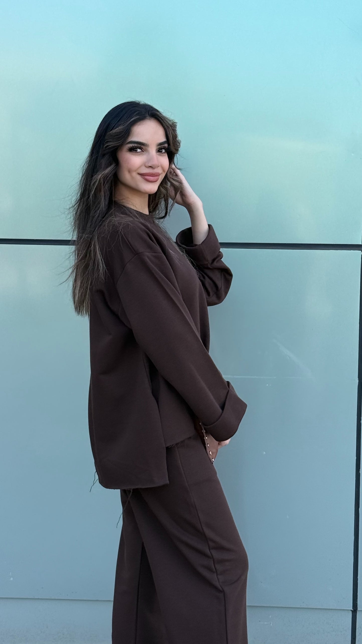 Femme Fit Set - Brown