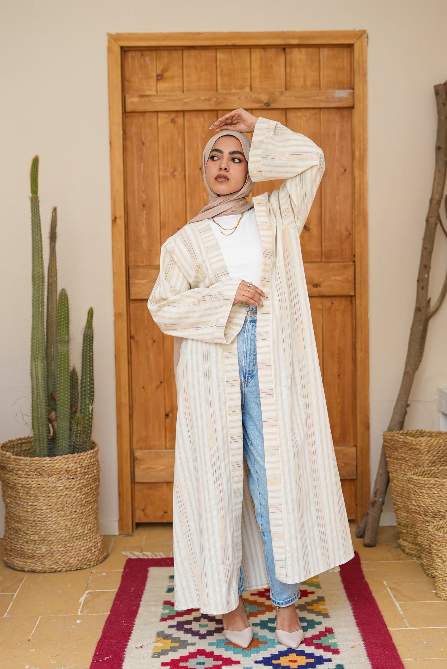 Golden Crescent kimono