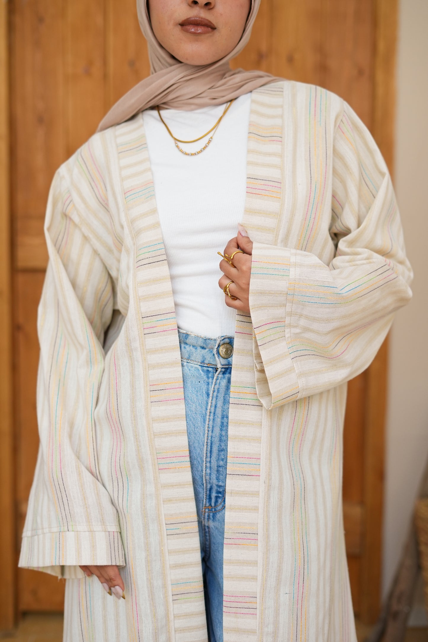 Golden Crescent kimono