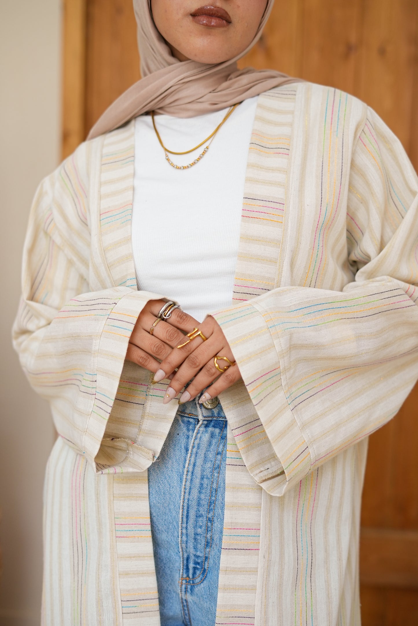 Golden Crescent kimono