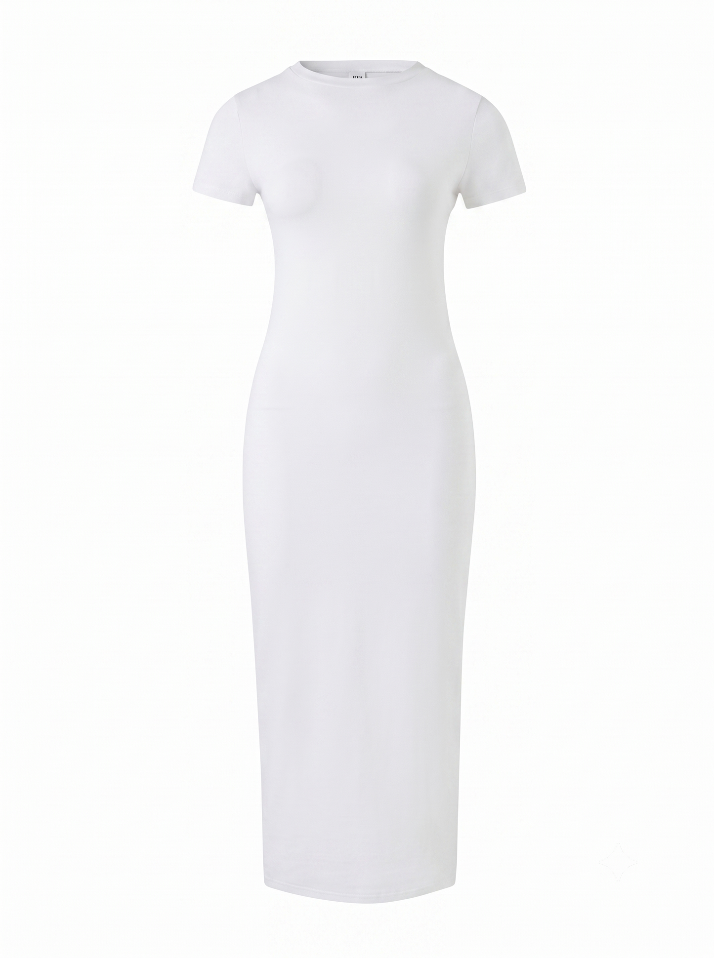 Short sleeve basic dress