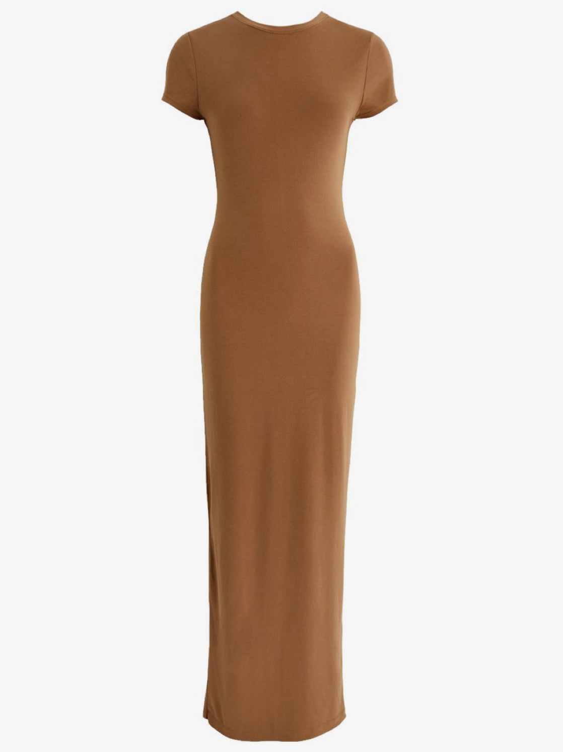 short sleeves basic dress