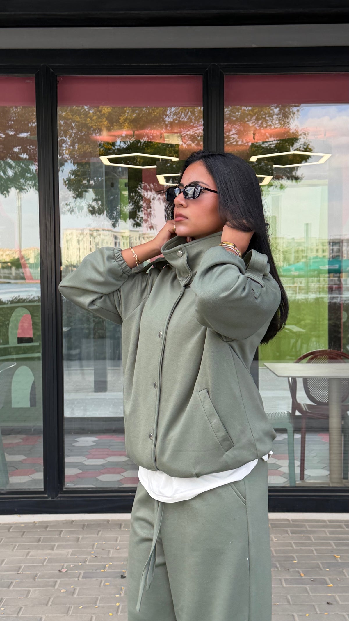 Noelle Set - light olive