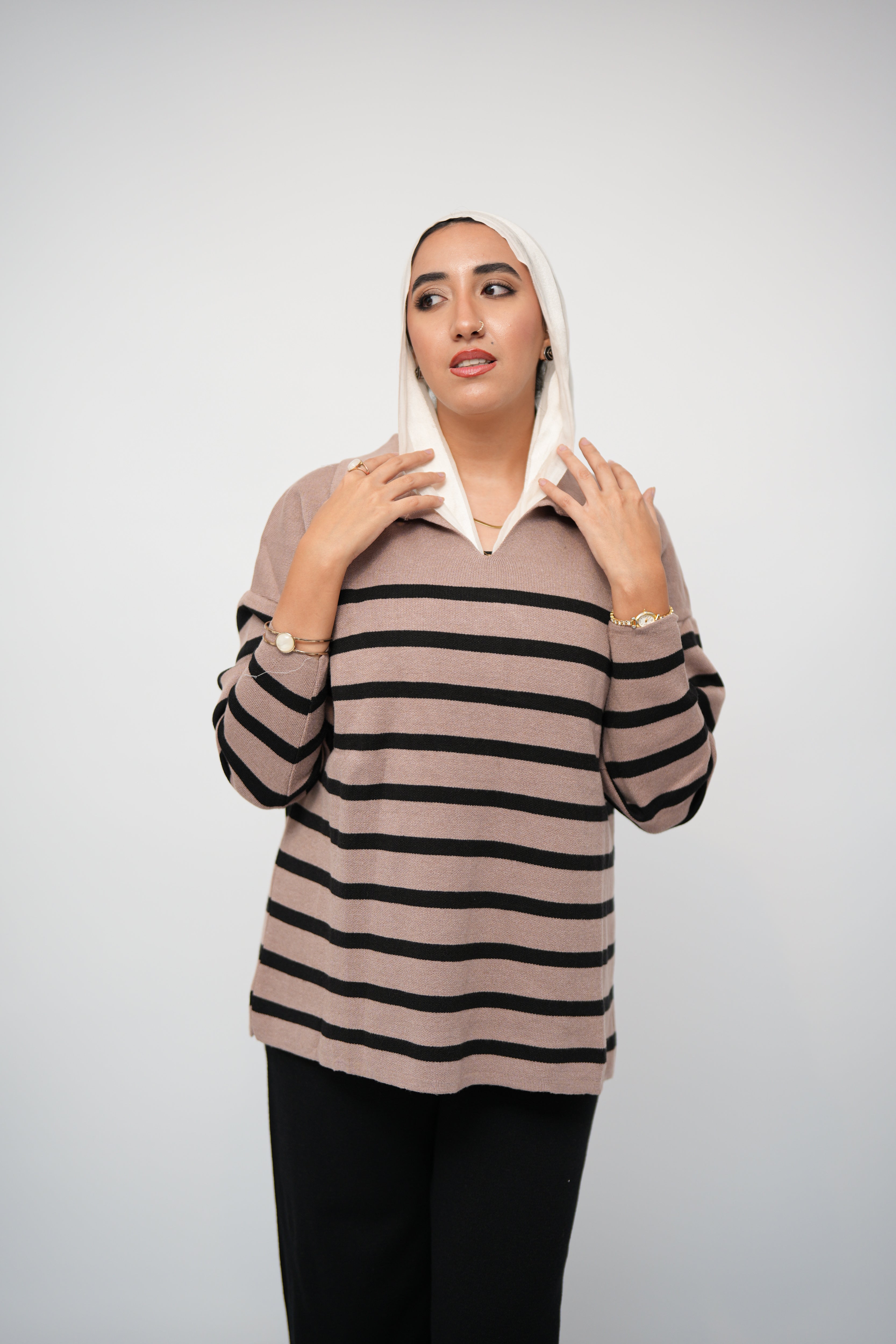 Stripped Knit sweater