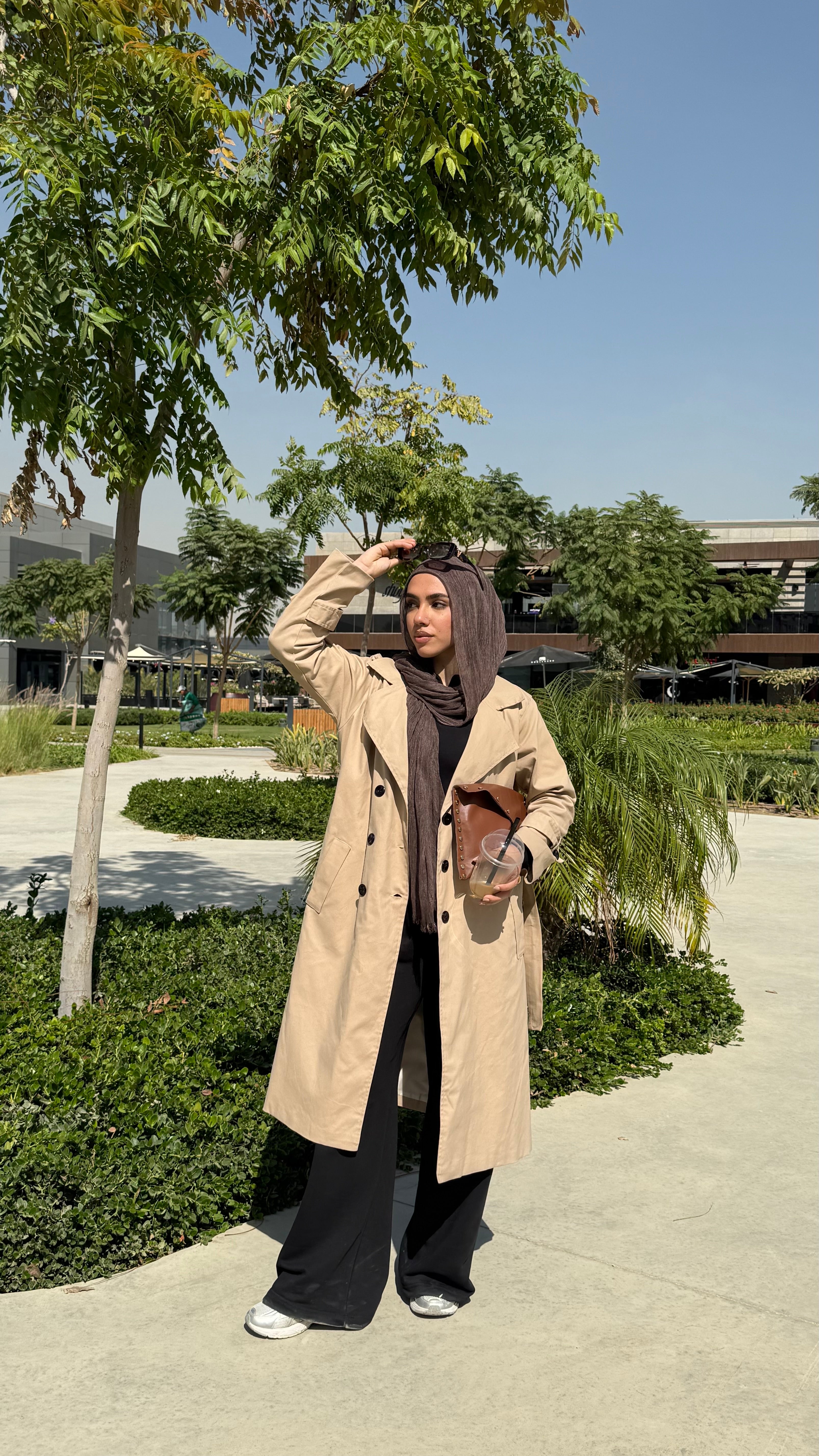 Aurea Trench Coat - royal beige