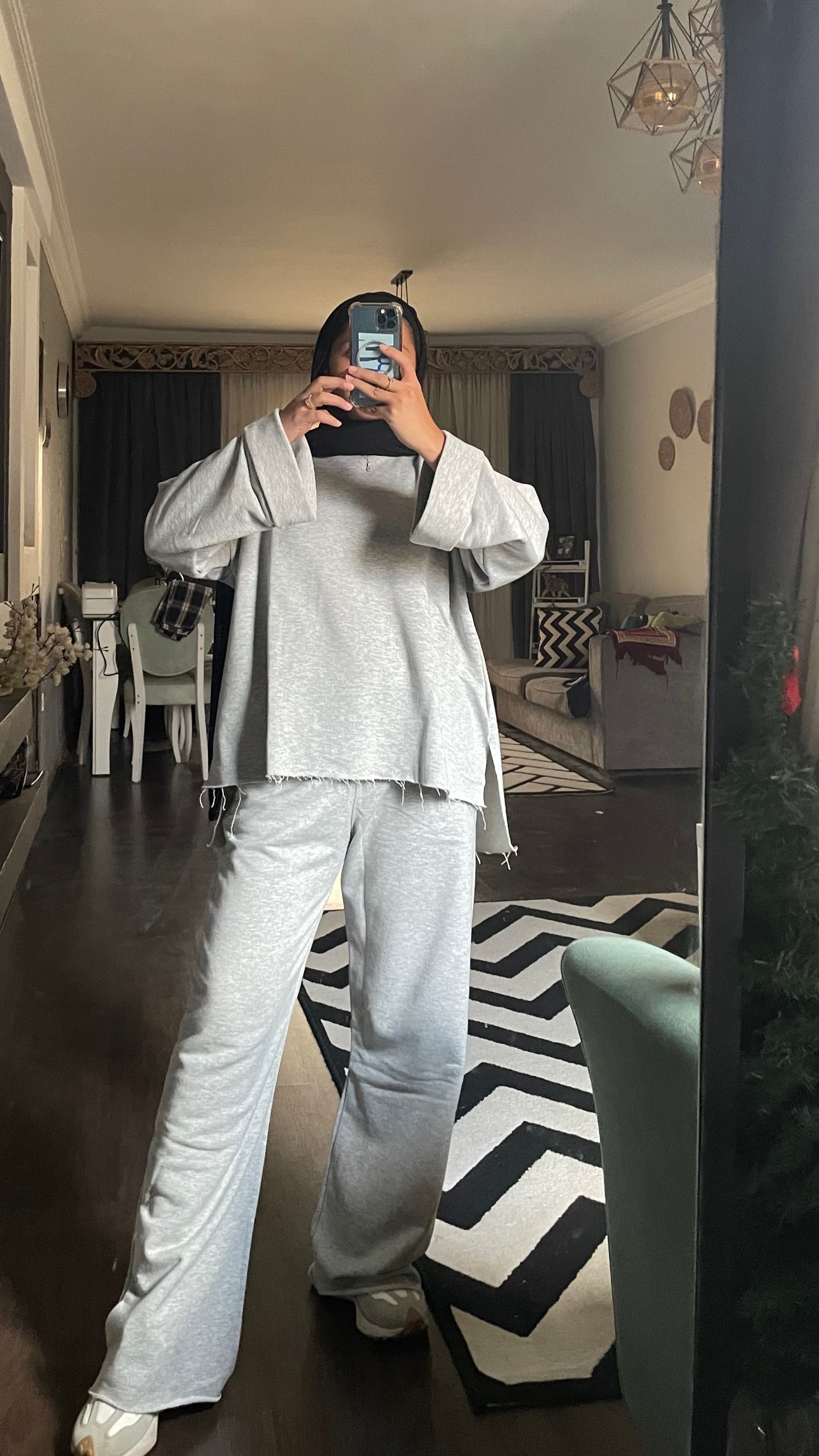 Femme Fit Set - Light Gray