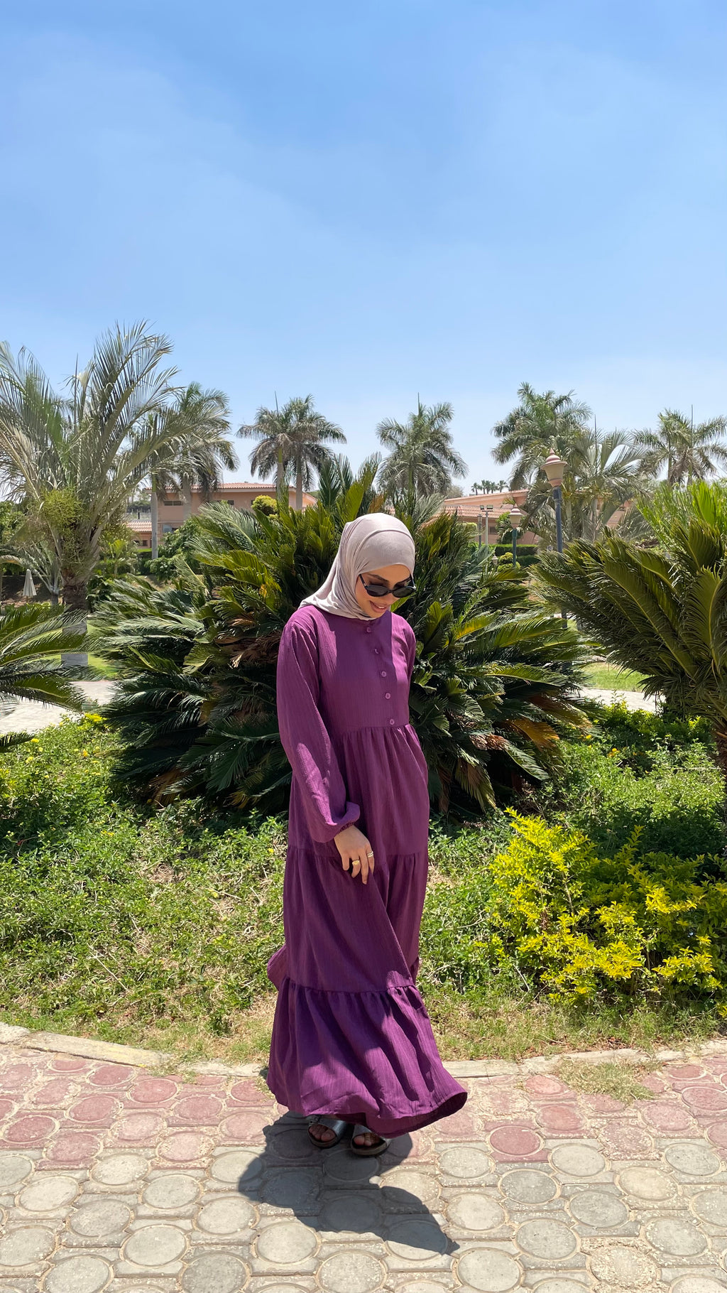 Elara Dress - Purple
