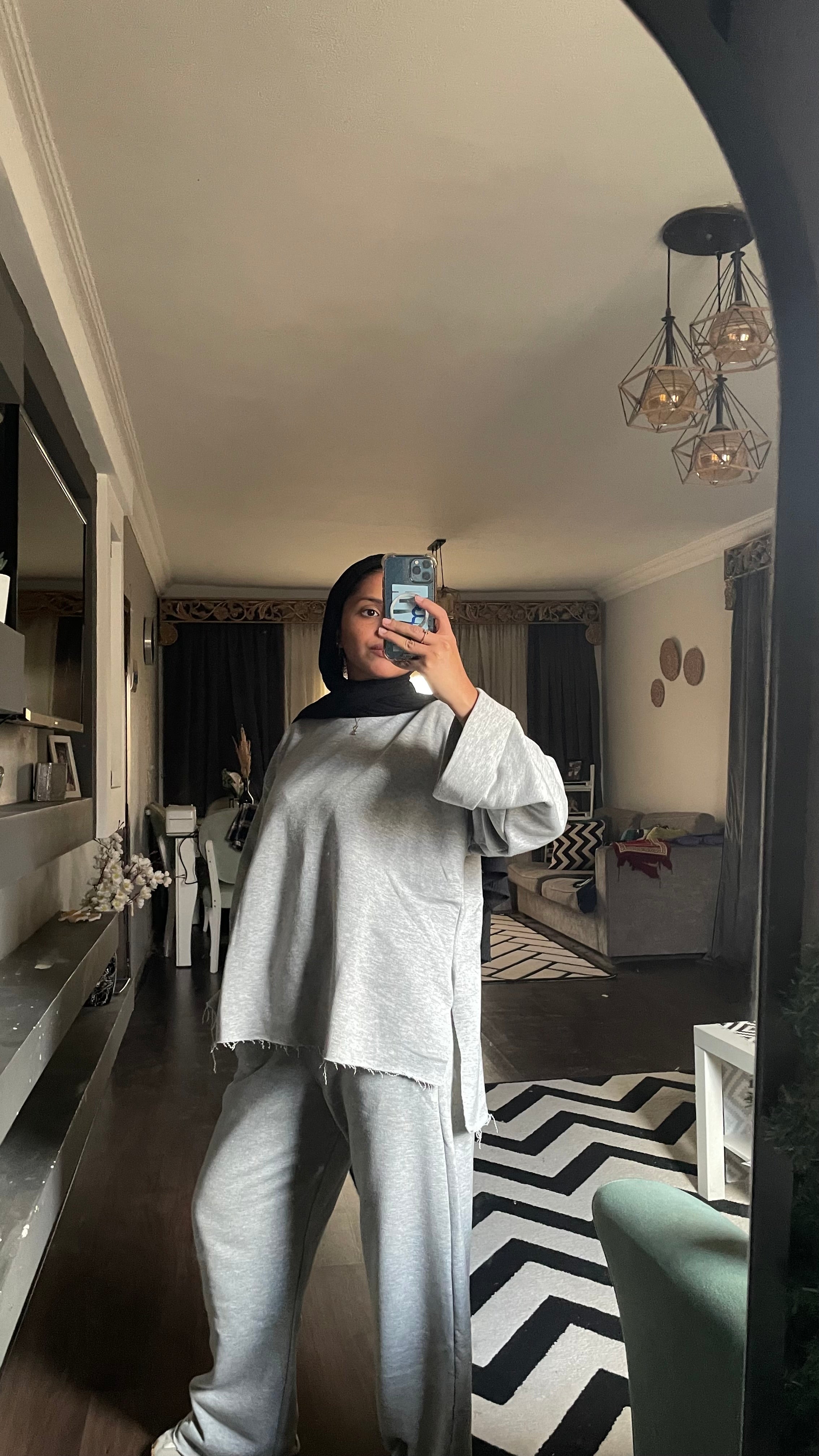 Femme Fit Set - Light Gray