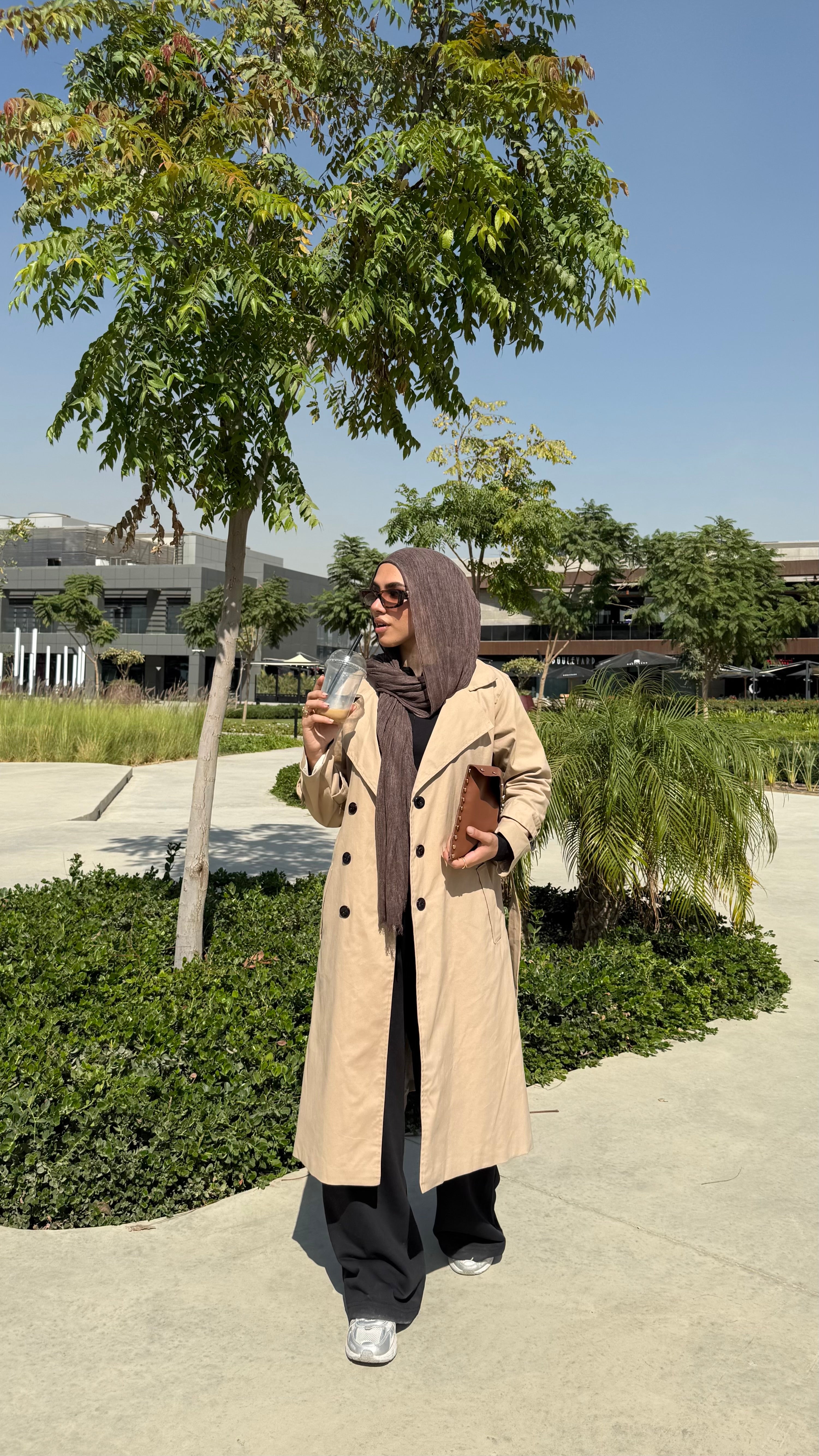 Aurea Trench Coat - royal beige