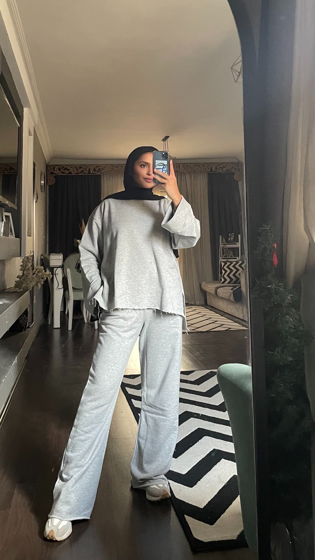 Femme Fit Set - Light Gray
