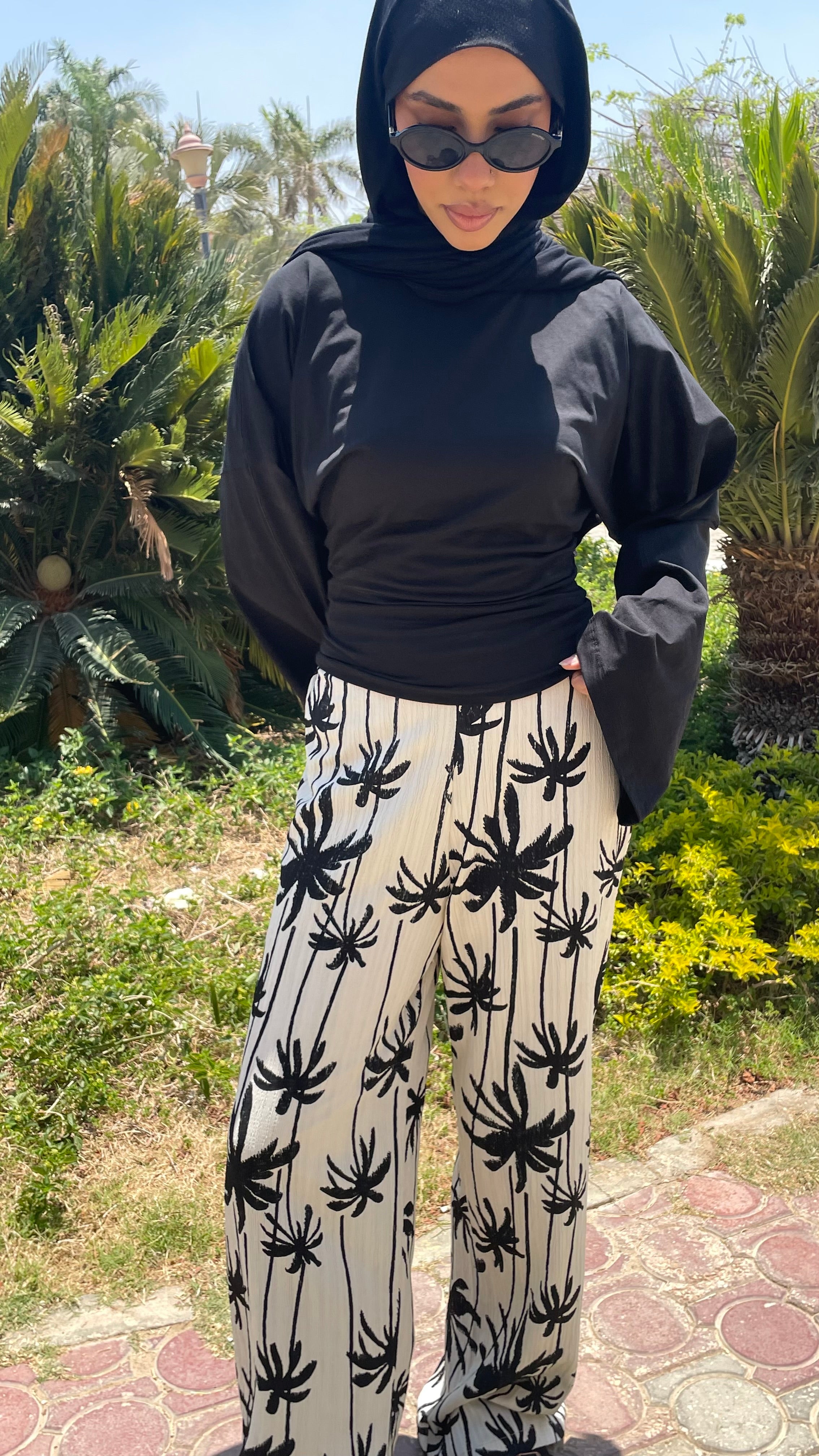 Tropical Petal Pants