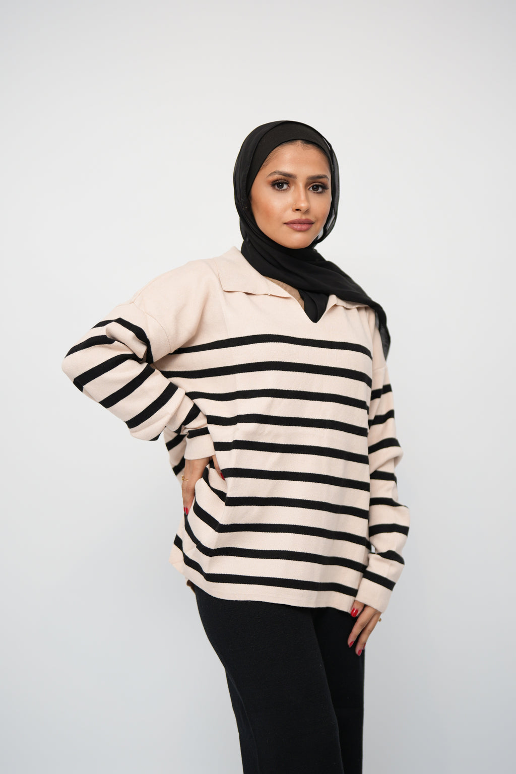 Stripped Knit sweater