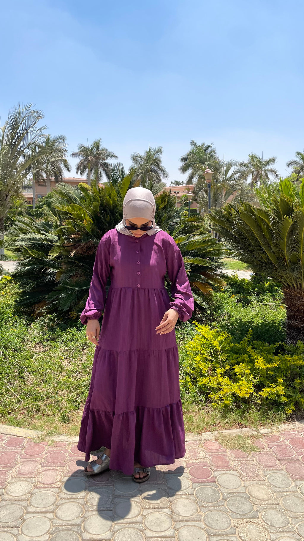 Elara Dress - Purple