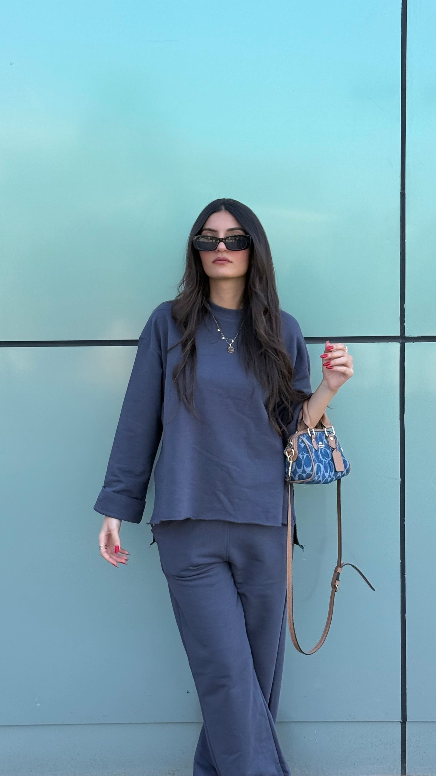 Femme Fit Set - Dark Gray