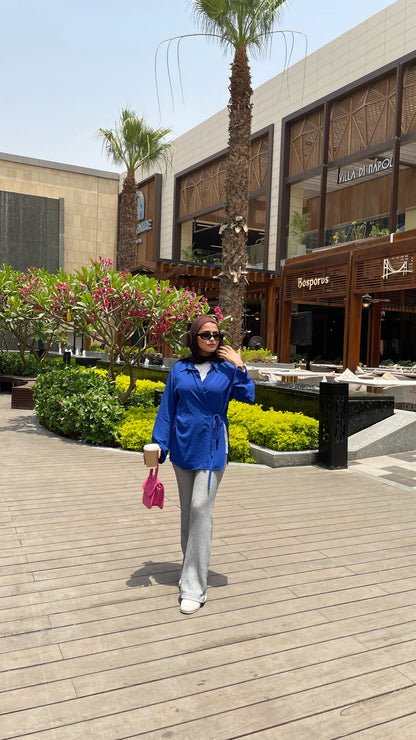 Wrap blouse