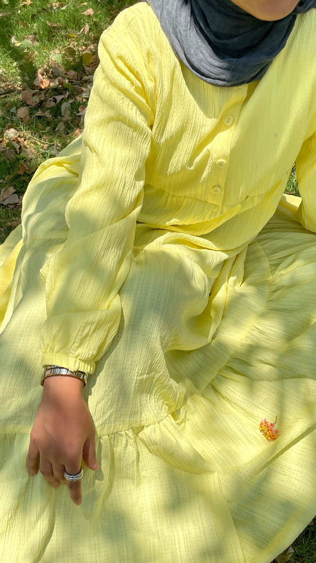 Elara Dress - butter yellow