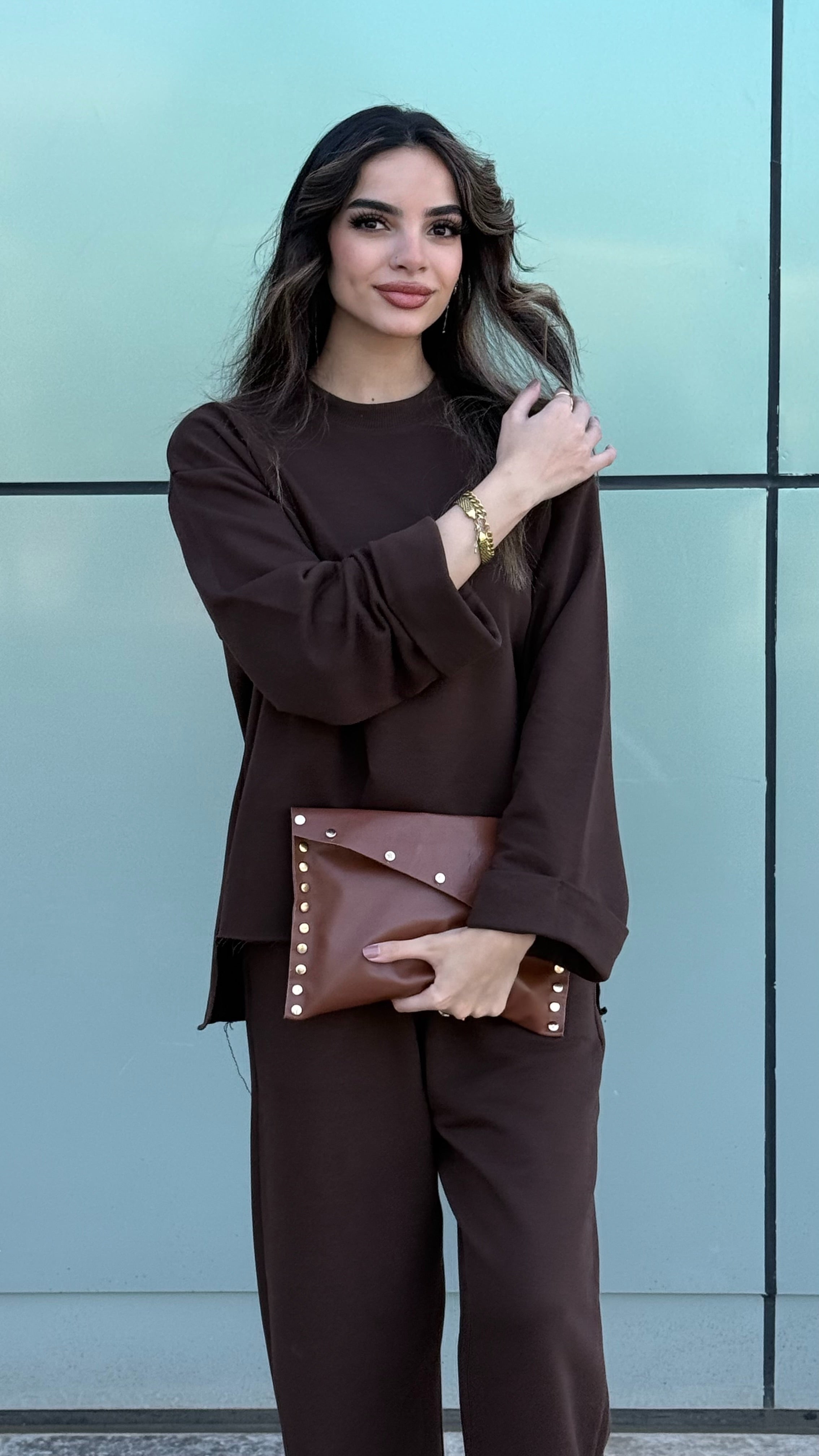 Femme Fit Set - Brown