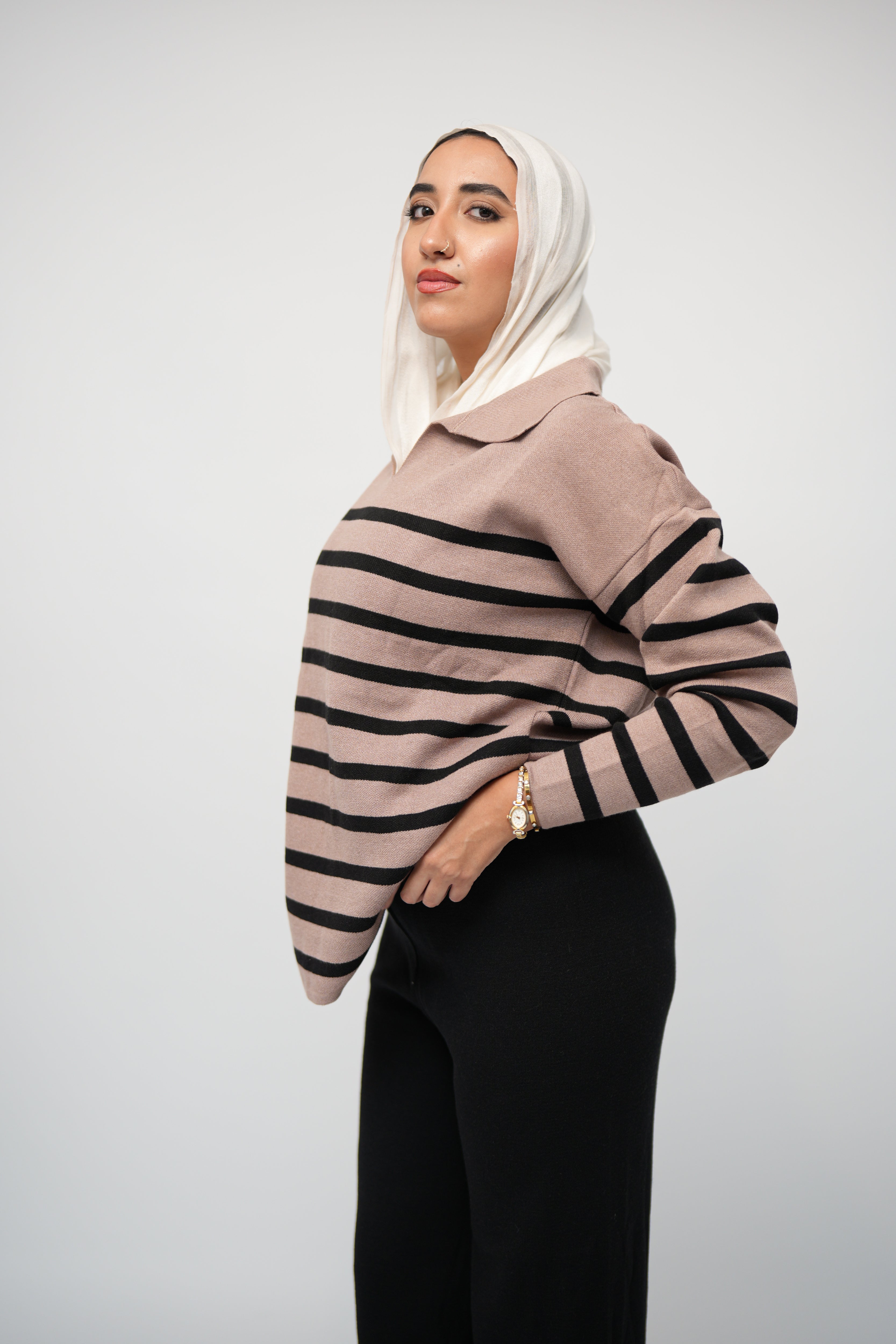 Stripped Knit sweater