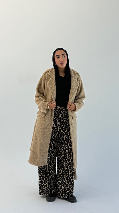 Fluffy Dream Coat - Biege