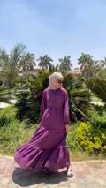Elara Dress - Purple