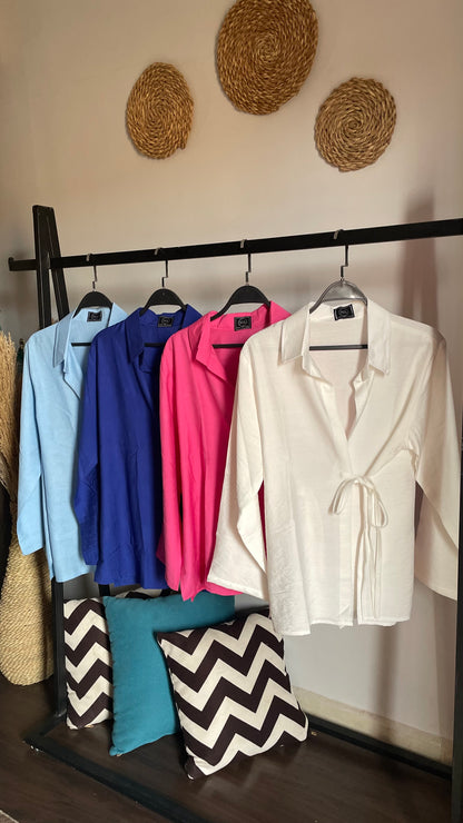 Wrap blouse