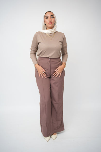 Long sleeves basic top