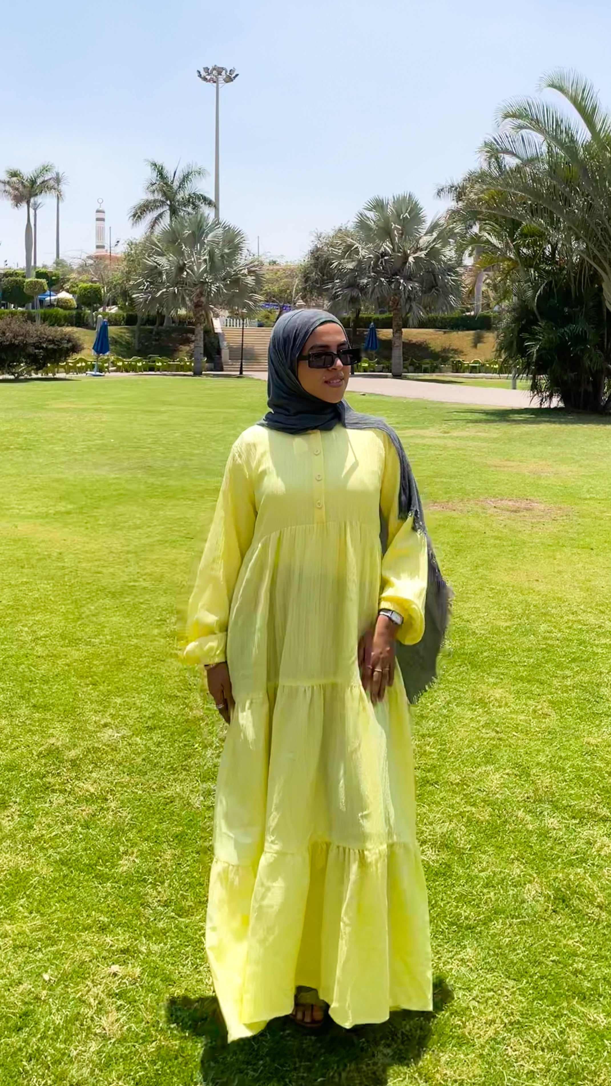 Elara Dress - butter yellow