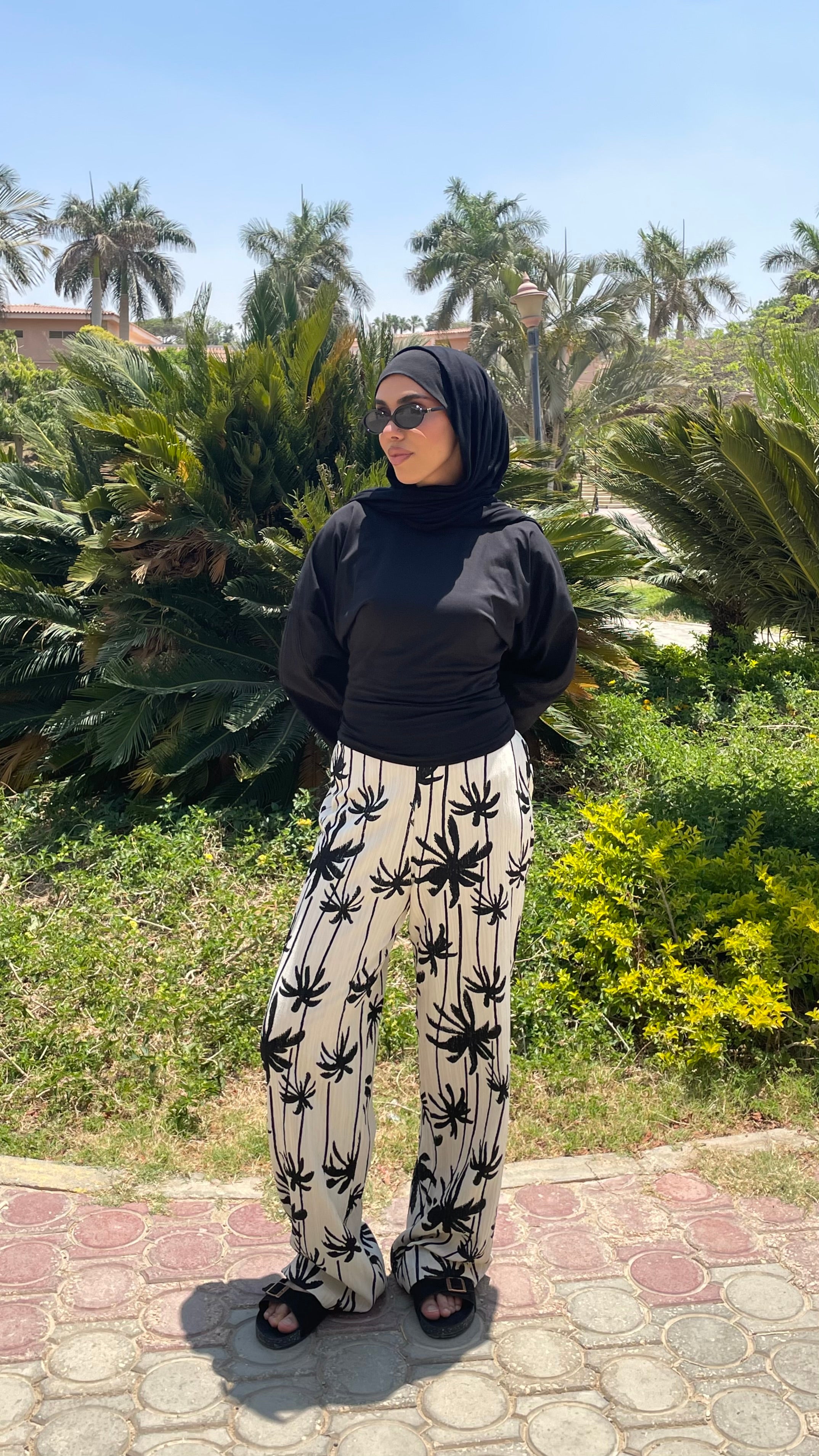 Tropical Petal Pants