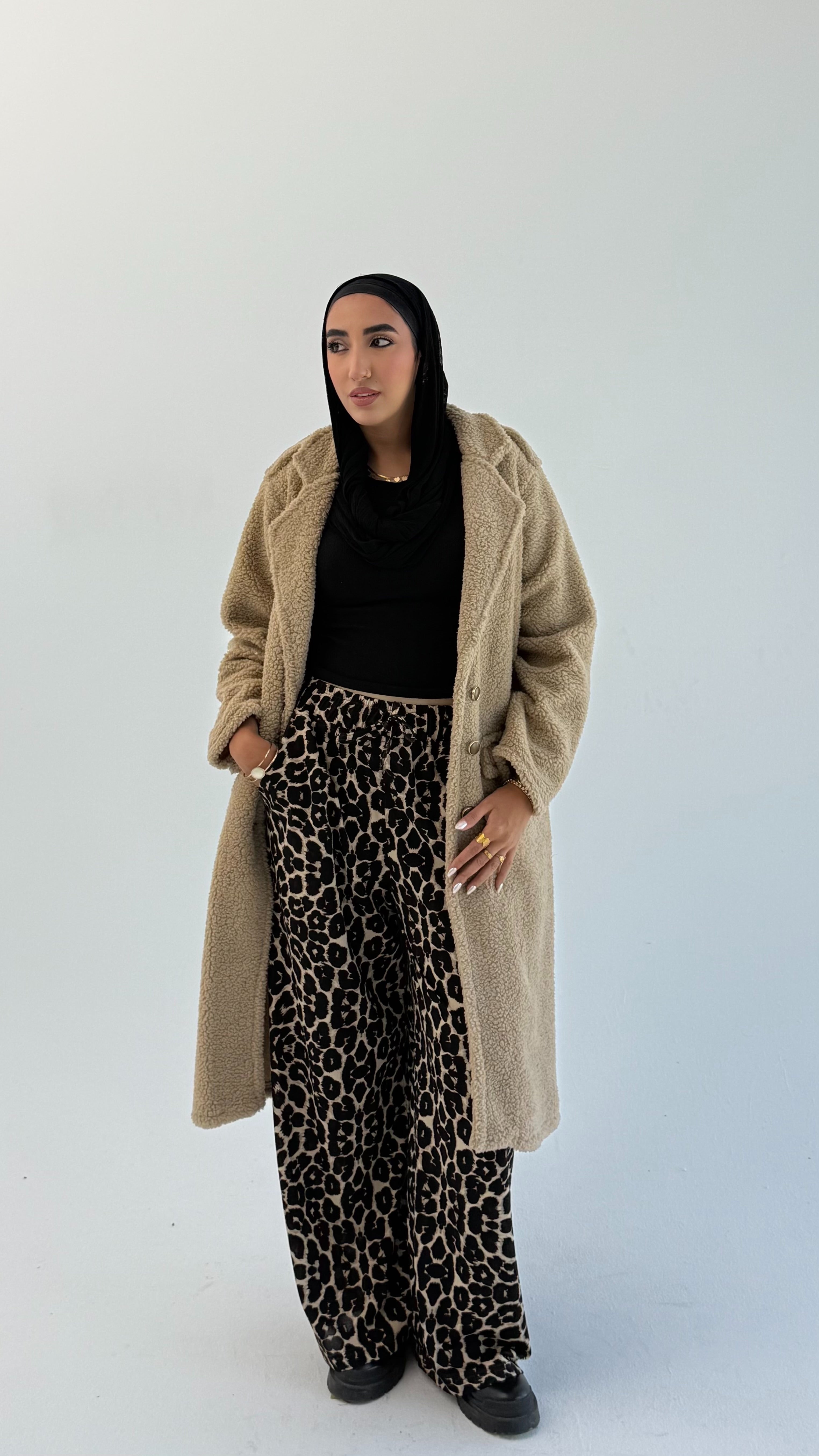 Fluffy Dream Coat - Biege