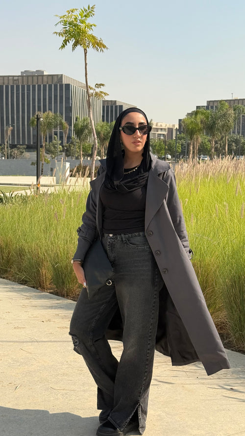 Aurea Trench coat - Gray