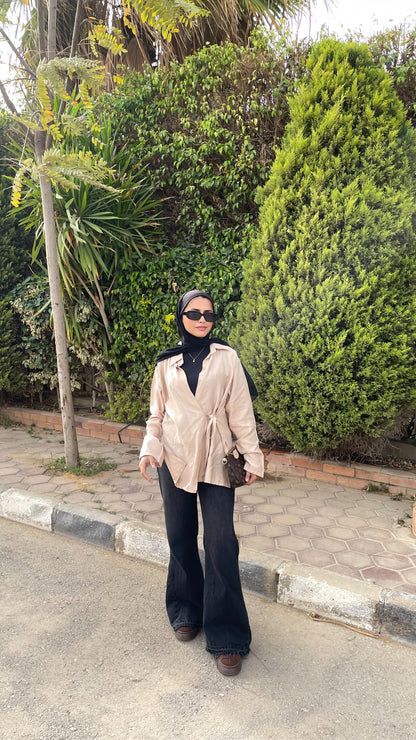 Wrap blouse
