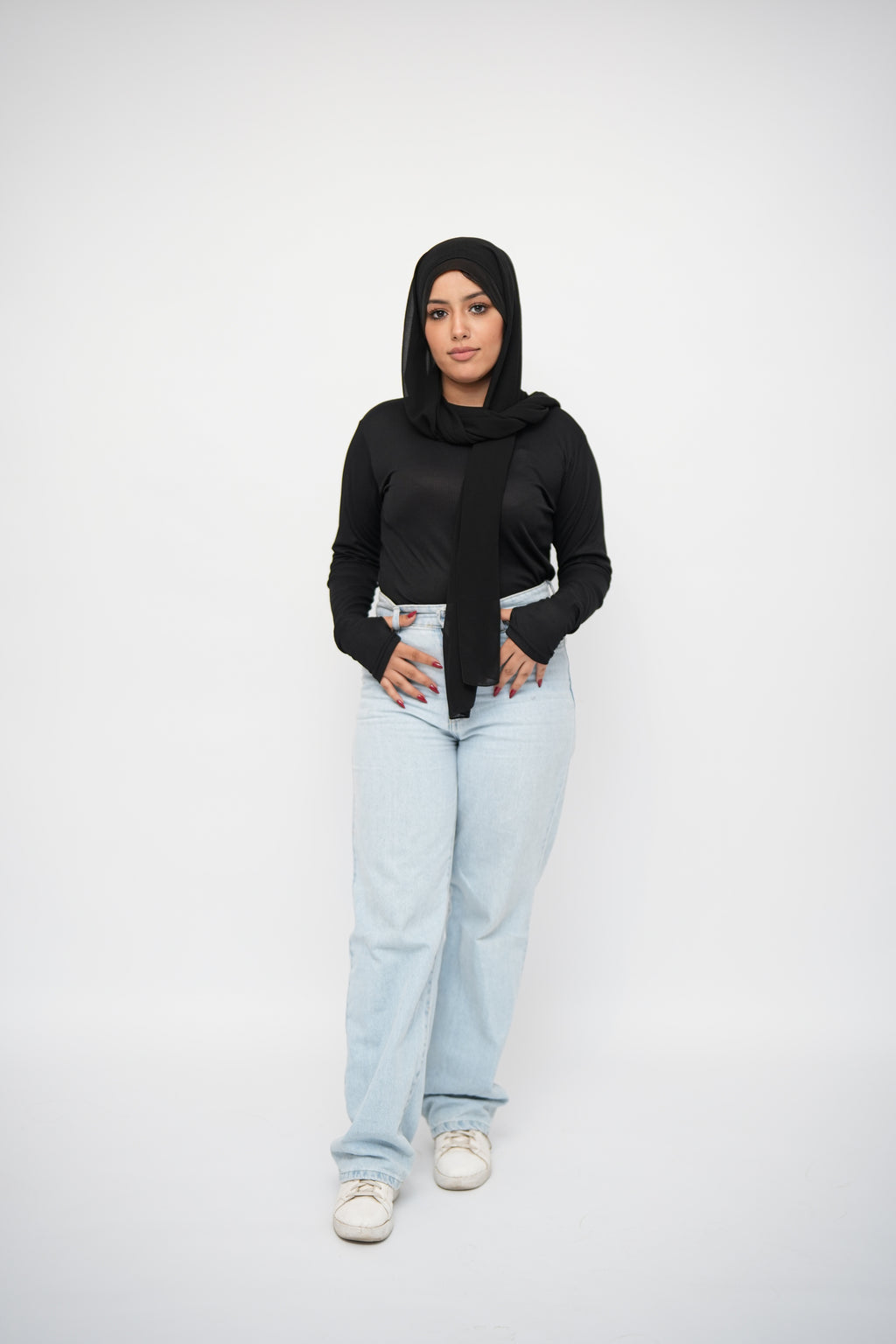 Long sleeves basic top