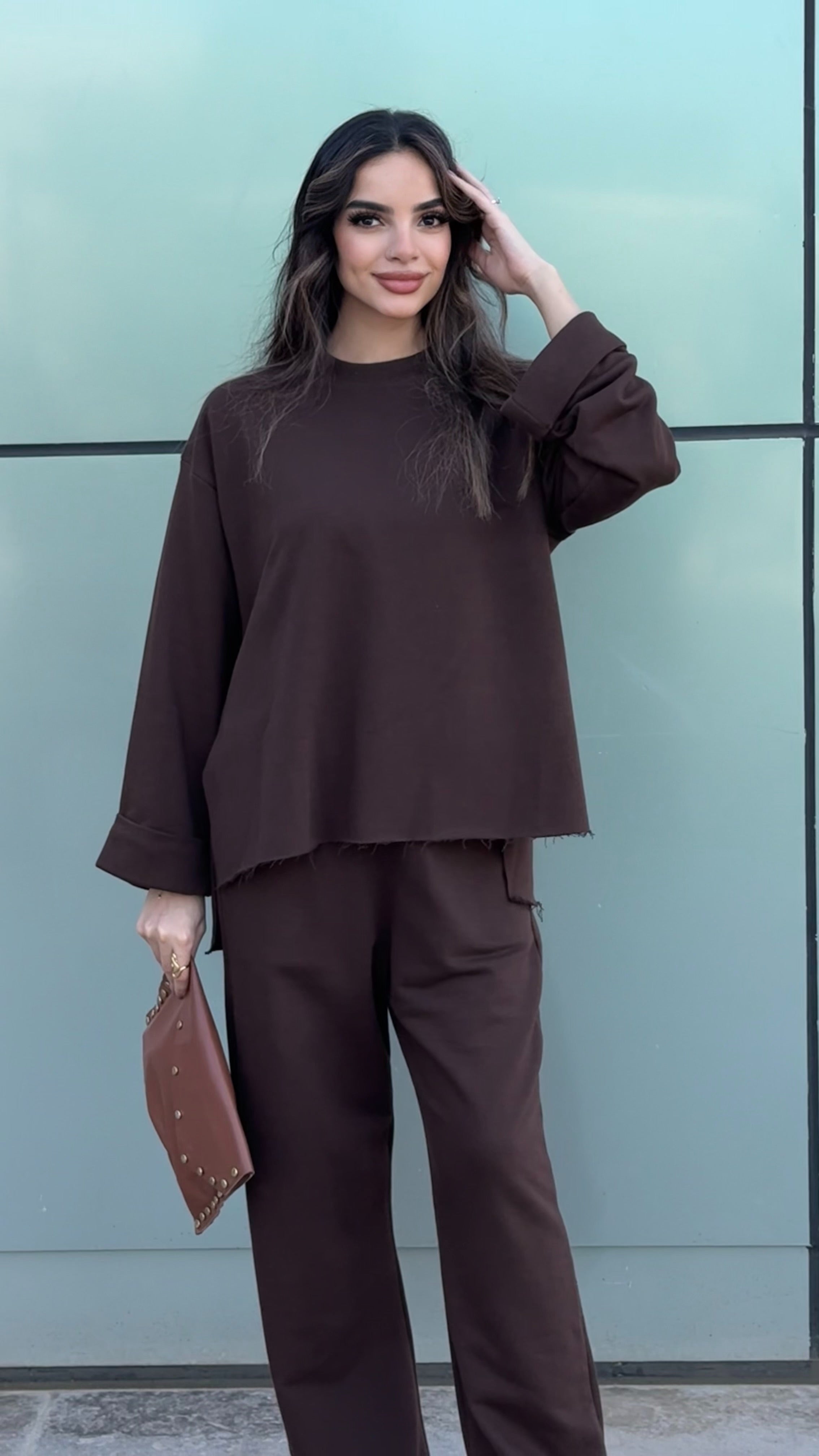 Femme Fit Set - Brown