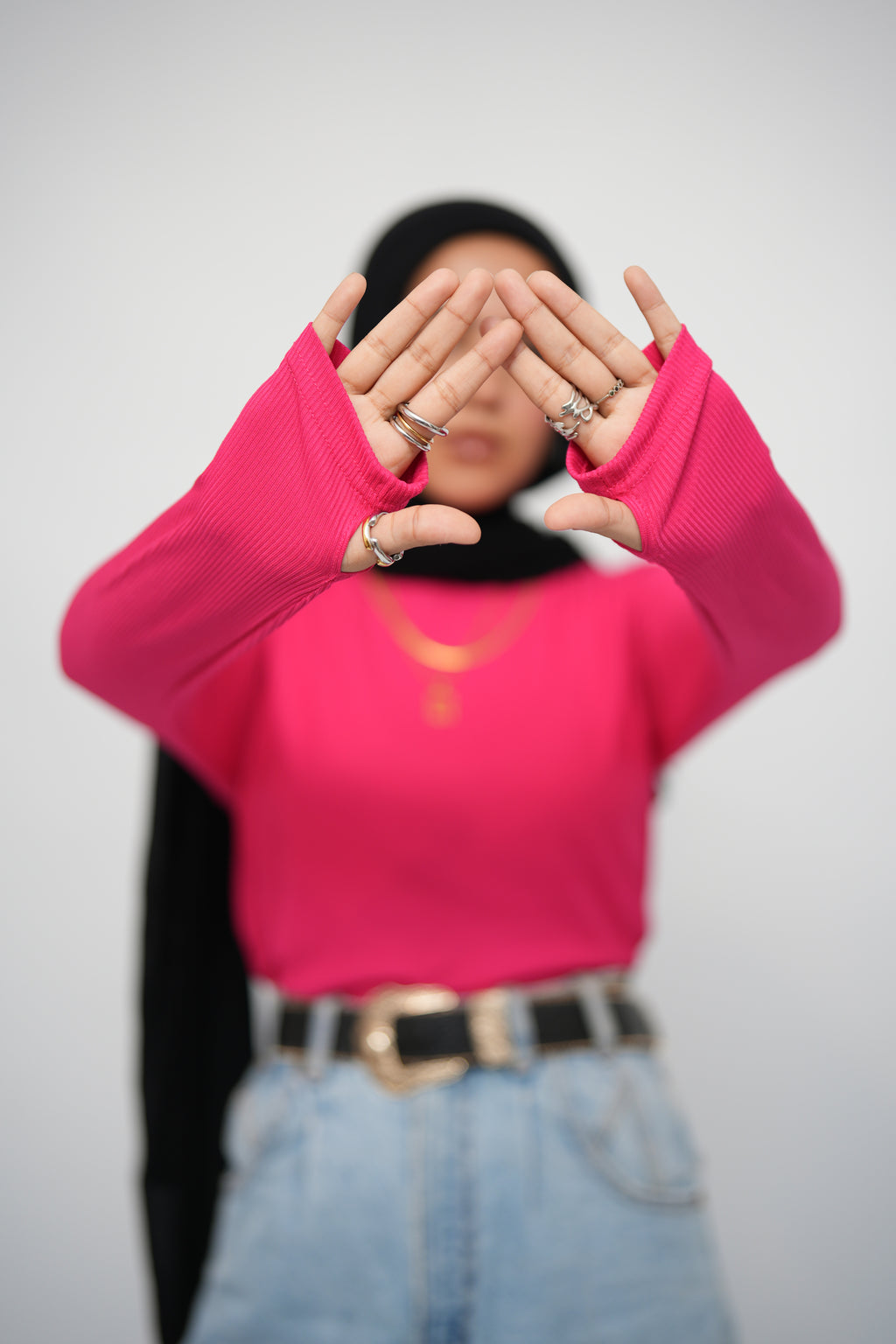 Long sleeves basic top