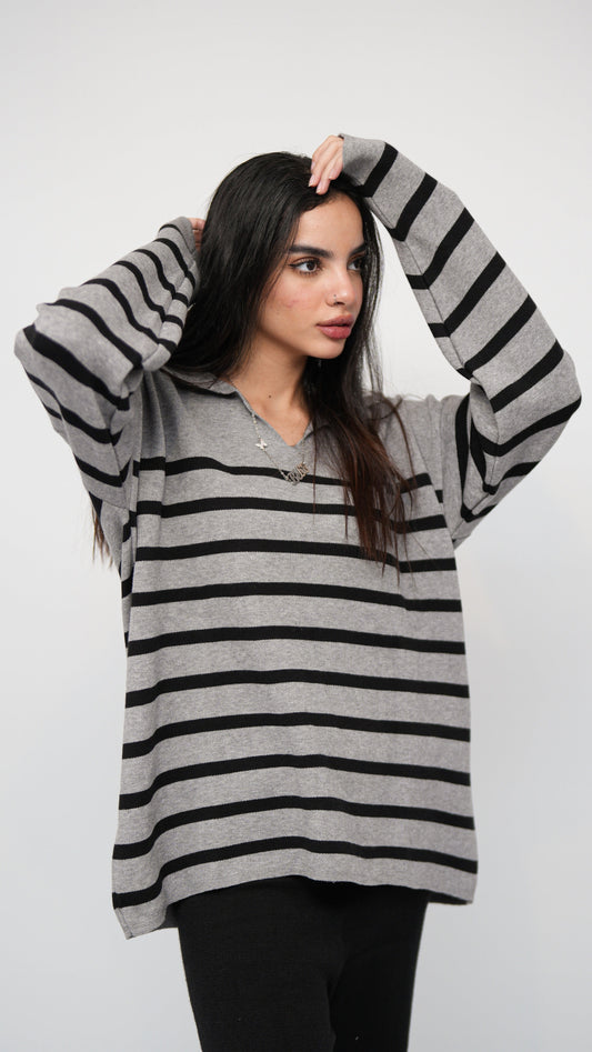 Stripped Knit sweater