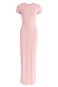 Short sleeves basic dress