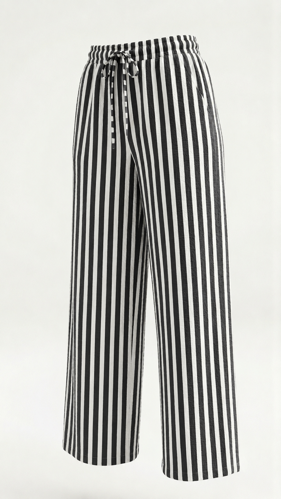 Dolce Stripe Pants - Black