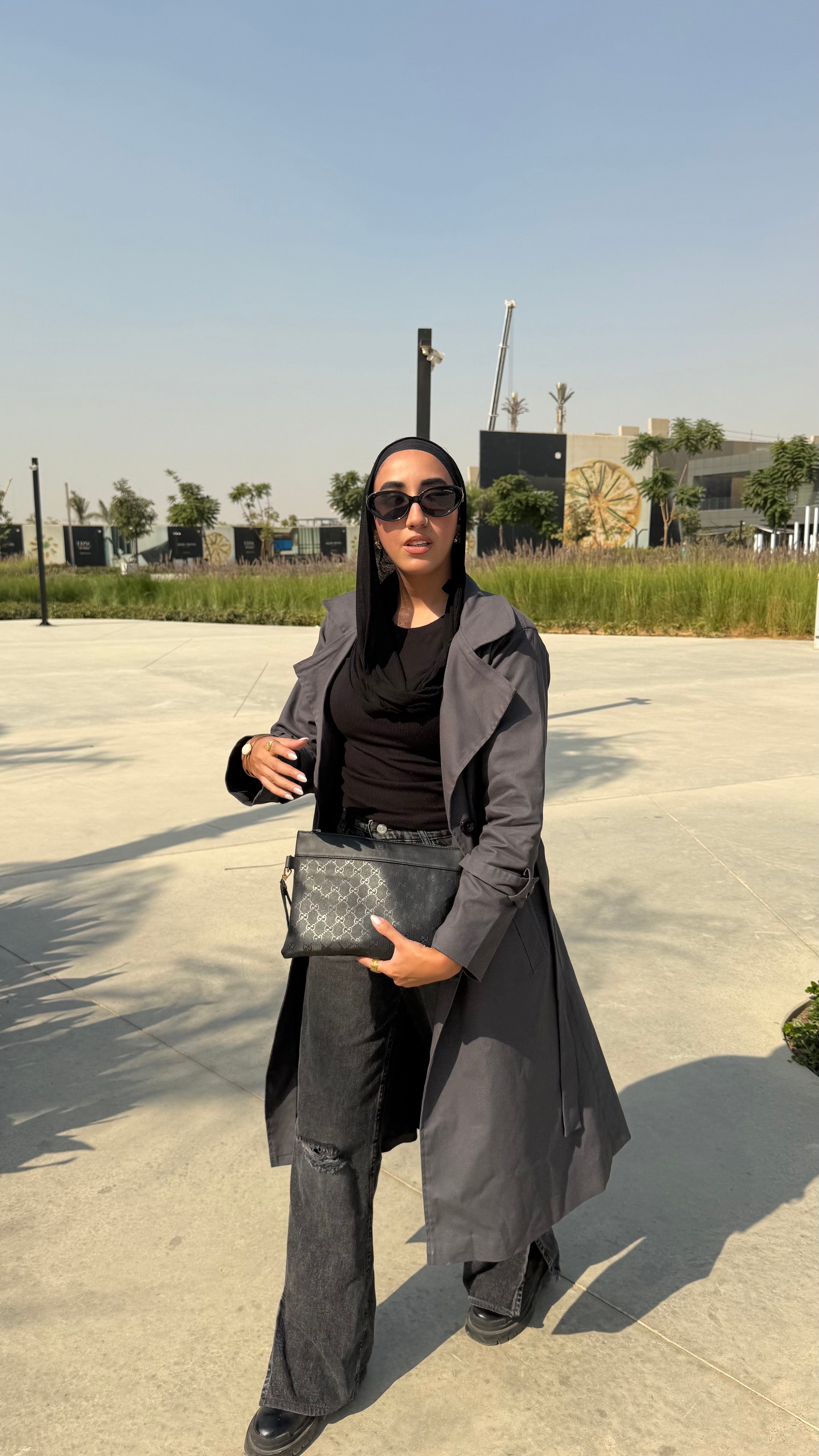 Aurea Trench coat - Gray