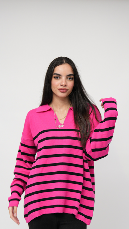 Stripped Knit sweater