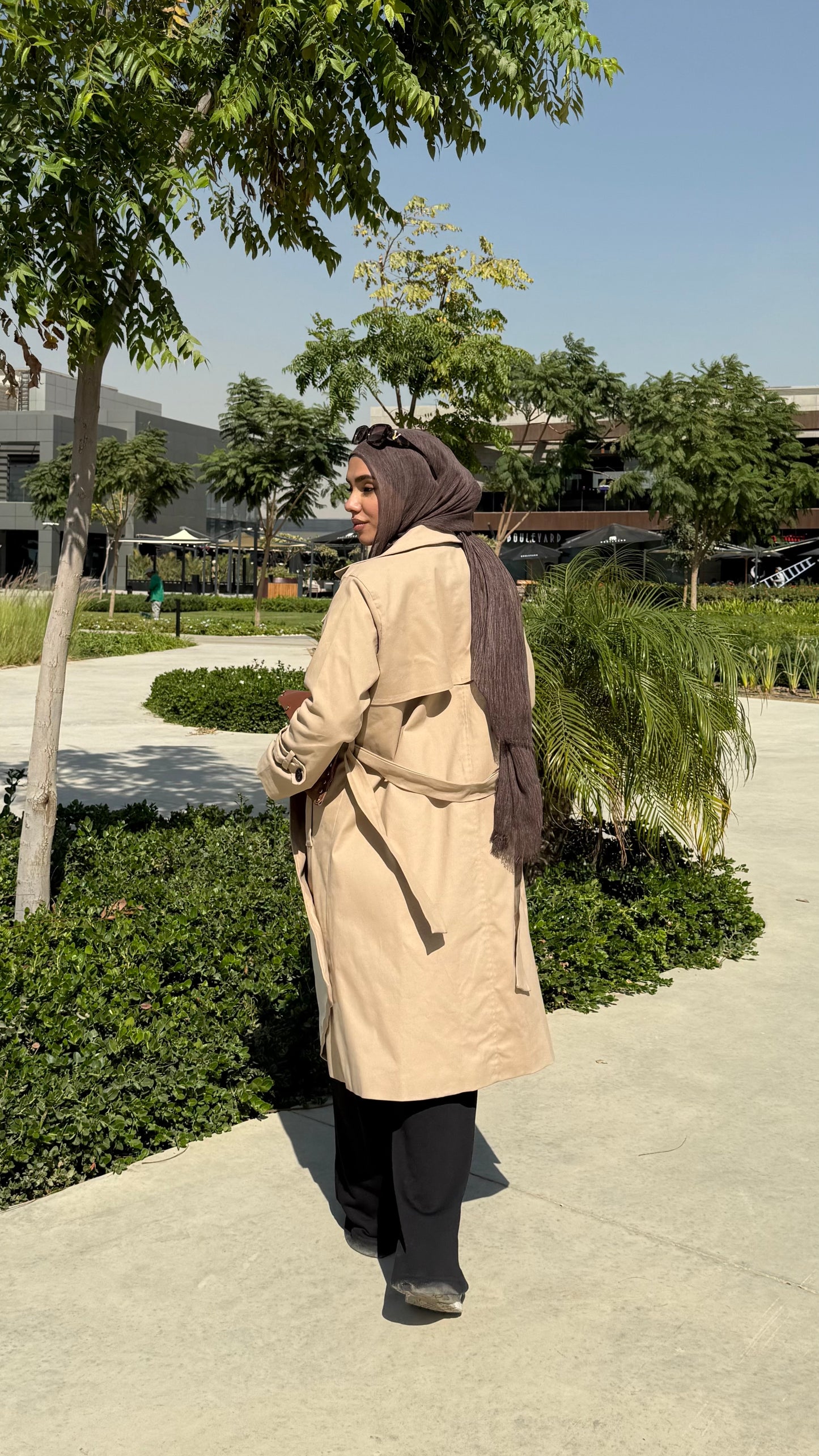 Aurea Trench Coat - royal beige