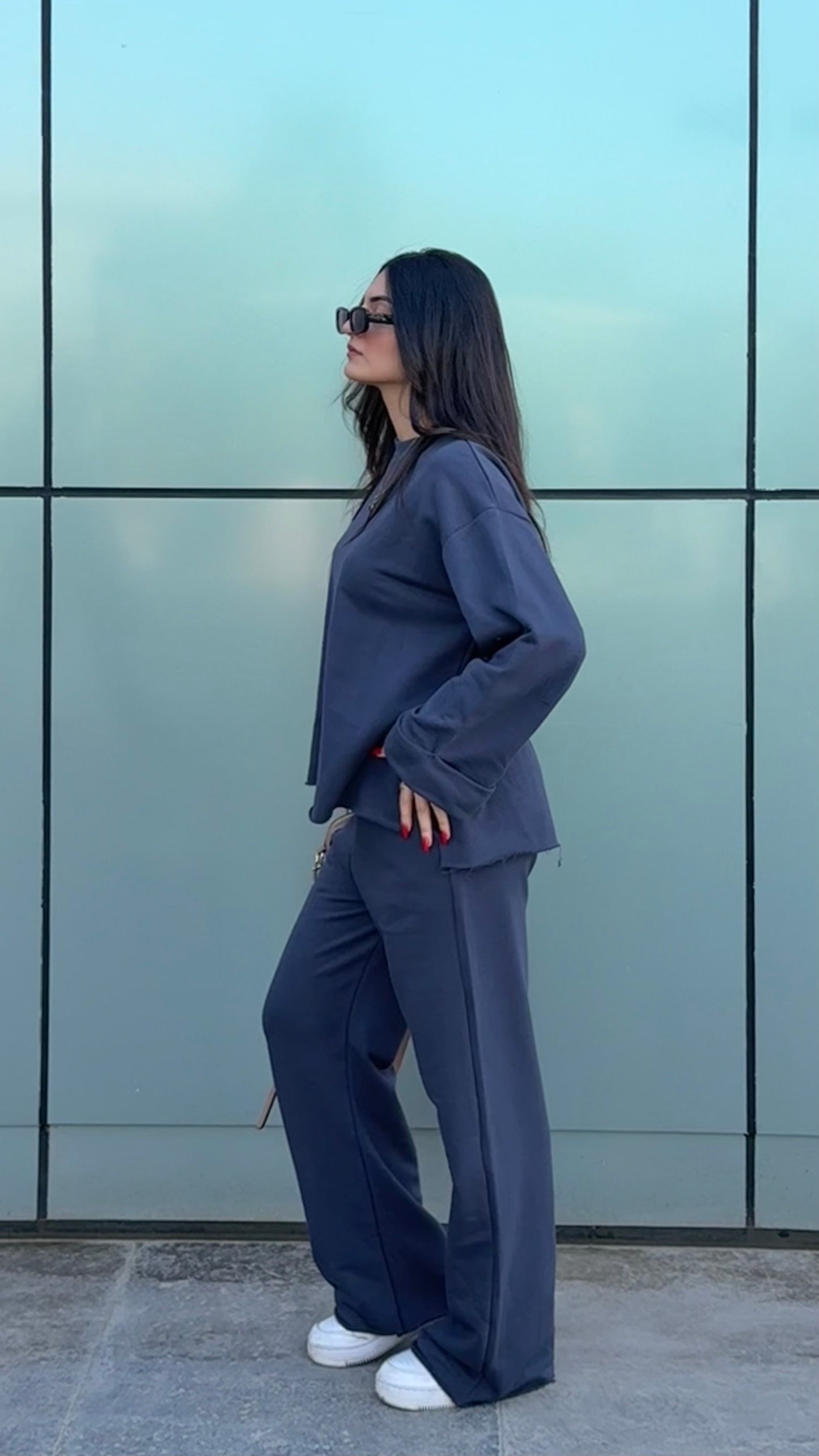 Femme Fit Set - Dark Gray