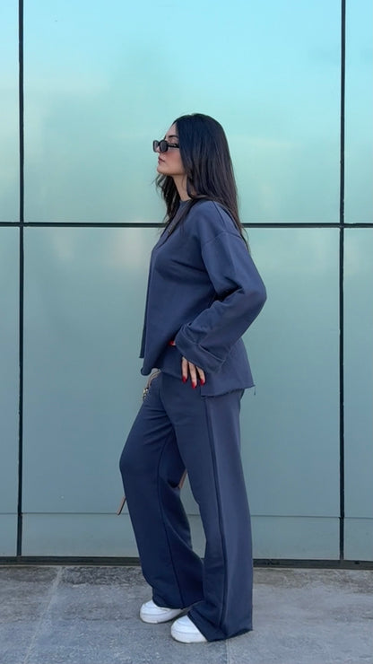 Femme Fit Set - Dark Gray