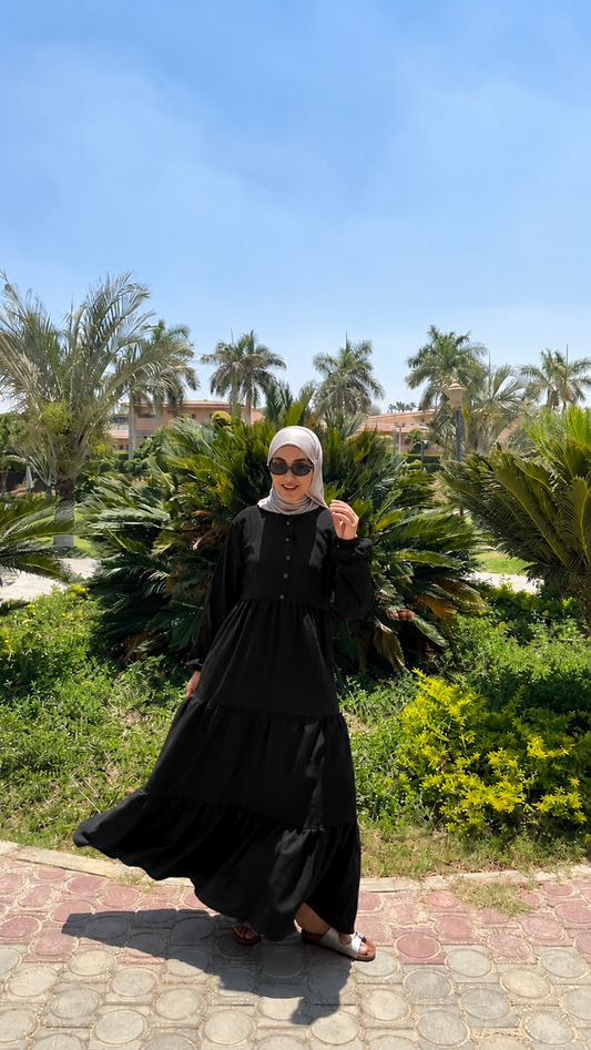 Elara Dress - Balck