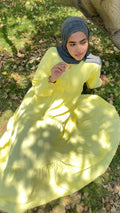 Elara Dress - butter yellow