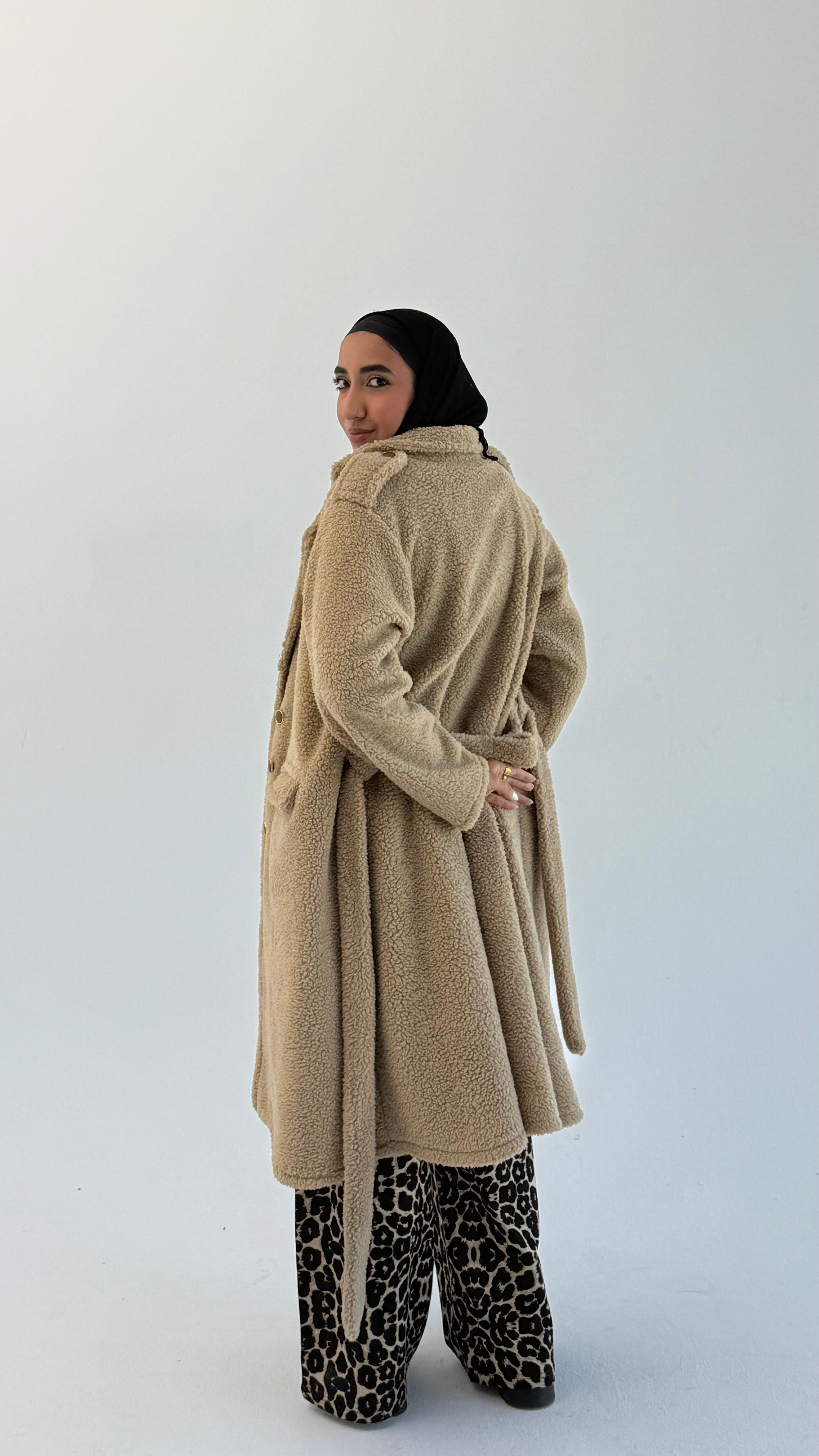 Fluffy Dream Coat - Biege